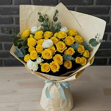 Букет цветов из:  Розы в Новощербиновской