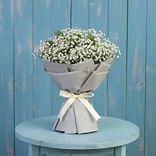 Букет цветов из:  Гипсофила в Новощербиновской