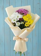 Букет цветов из:  Хризантемы в Новощербиновской