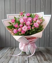 Букет Розовый кустик #REPLACE_PRED# Новощербиновской