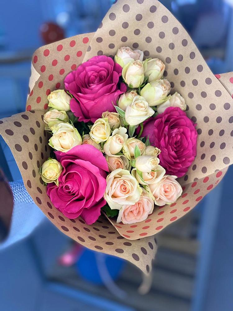 Букет цветов из: Розы в Новощербиновской