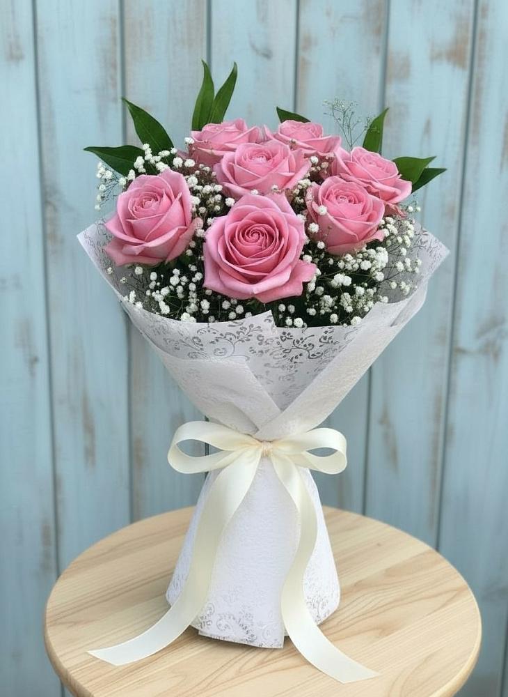 Букет цветов из: Розы в Новощербиновской