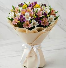 Букет цветов из:  Альстромерии в Новощербиновской