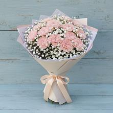 Букет цветов из:  Гвоздики в Новощербиновской