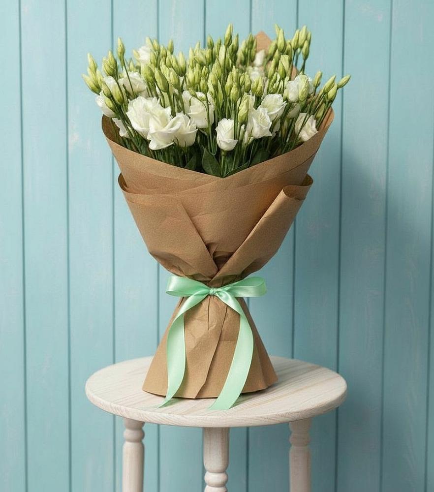 Букет цветов из: Лизиантусы в Новощербиновской