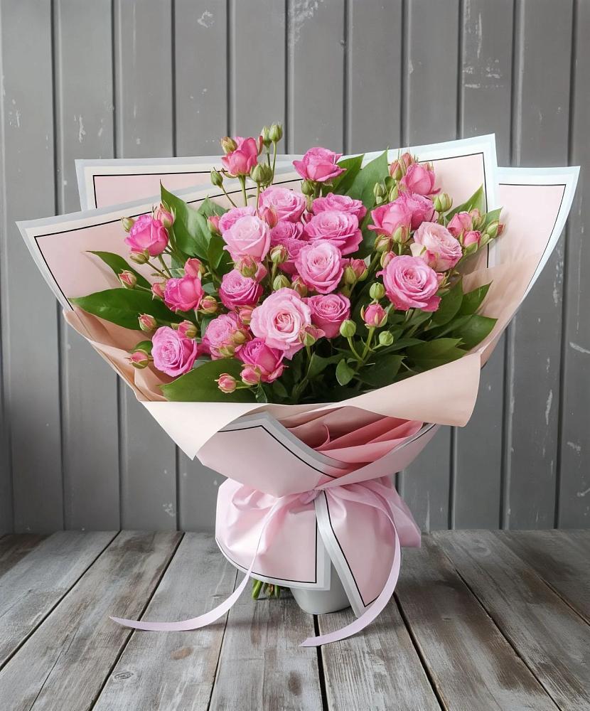 Букет Розовый кустик в Новощербиновской