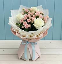 Букет цветов из:  Розы в Новощербиновской