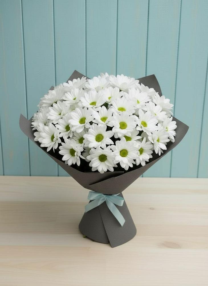 Букет цветов из: Хризантемы в Новощербиновской