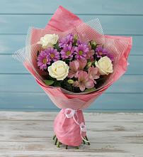 Букет цветов из:  Герберы в Новощербиновской
