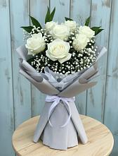 Букет цветов из:  Розы в Новощербиновской
