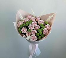 Букет цветов из:  Розы и Хризантемы в Новощербиновской