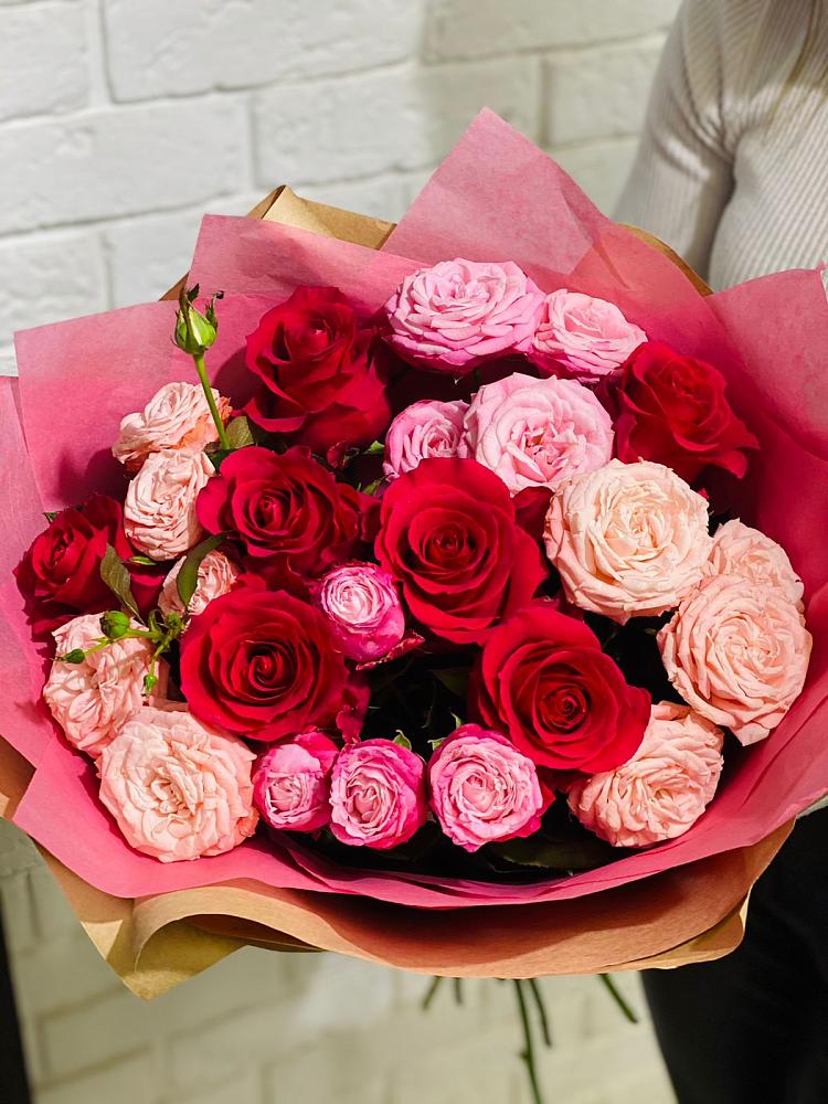 Букет цветов из: Розы в Новощербиновской