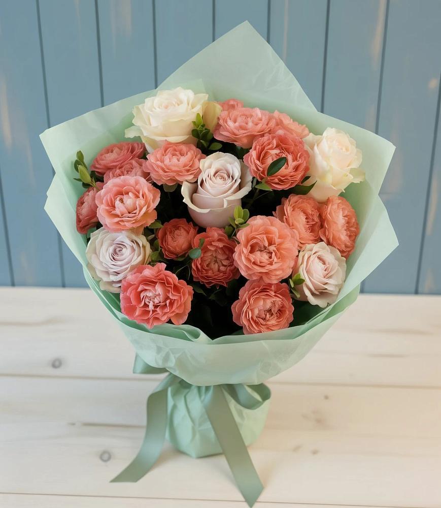 Букет цветов из: Розы в Новощербиновской