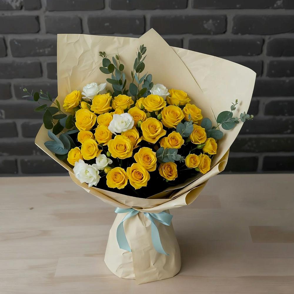 Букет цветов из: Розы в Новощербиновской