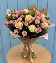 Букет цветов из:  Розы в Новощербиновской