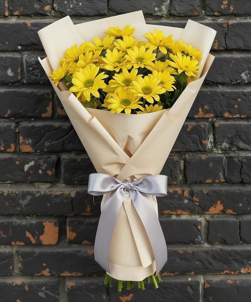 Букет цветов из: Хризантемы в Новощербиновской