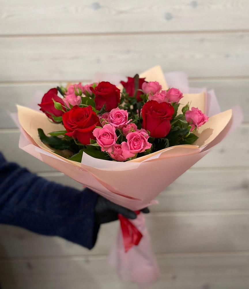 Букет цветов из: Розы в Новощербиновской