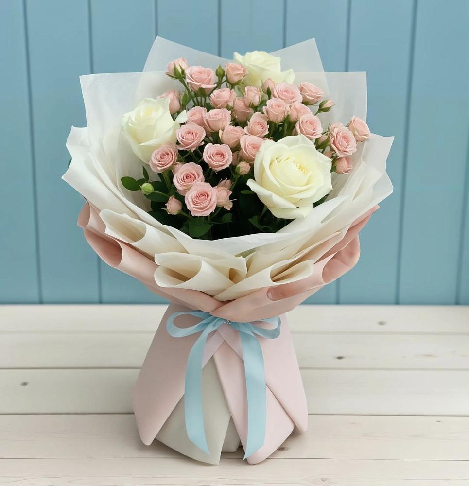 Букет цветов из: Розы в Новощербиновской