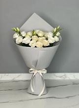 Букет цветов из:  Розы и Лизиантусы #REPLACE_PRED# Новощербиновской